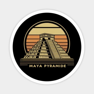 Maya PYRAMIDE Magnet